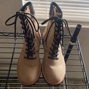 Maurices Lace Up Boots Size 9